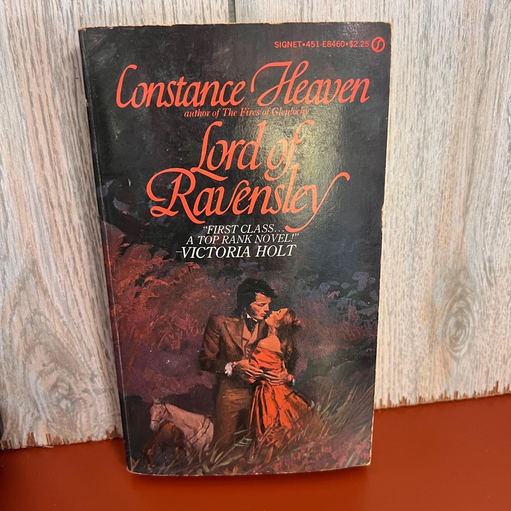 Lord of Ravensley, by Constance Heaven, Vintage 1977 Historical Romance